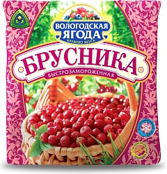 Брусника Вологодская ягода 300г
