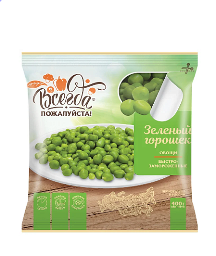 Зеленый горошек 300 г Всегда пожалуйста