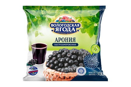 Черноплодная рябина Вологодская ягода 300г
