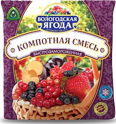 Компотная смесь Вологодская ягода 300г