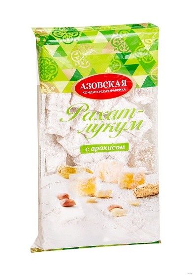 Рахат-лукум Азовская кондитерская фабрика с арахисом 300г