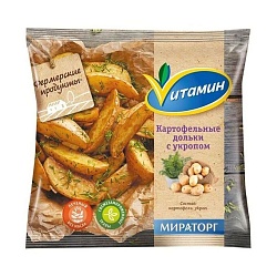 Картофельные дольки Мираторг с укропом 400г 