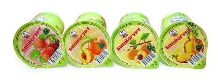 Биойогурт Вологжанка фруктово-ягодный 2,5% 0,2кг