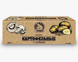 Котлеты Государь картофель с грибами 480г
