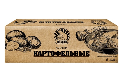 Котлеты Государь Картофельные 480г