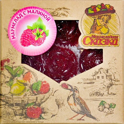 Мармелад Мармеладная Сказка с малиной 300г