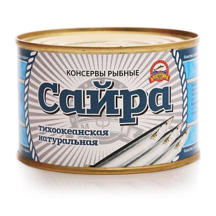 Сайра натуральная 250г Морские традиции