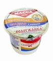 Масса творожная сладкая с изюмом Вологжанка 8% 0,22кг