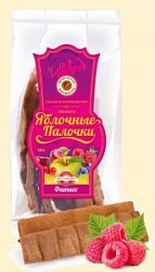 Яблочные палочки Вологодская пастила Фитнес малина 150г