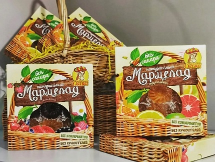 Мармелад Мармеладная Сказка на фруктозе 300 г 