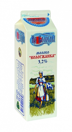 Молоко Вологжанка 3,2% 1кг