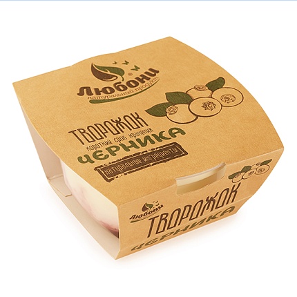 Творожок Любони с черникой 150г