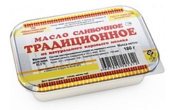 Масло сливочное Шекснинский маслозавод Традиционное 82,5%  контейнер 180г