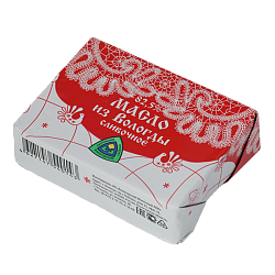 Масло сливочное Устюжанка Традиционное 82,5 % 180 г