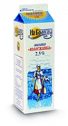 Молоко Вологжанка 2,5% 1кг