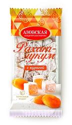 Рахат-лукум Азовская кондитерская фабрика с курагой 300г