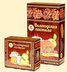 Вологодская пастила классическая малина 300г