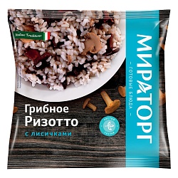 Грибное ризотто Мираторг с лисичками 400г