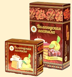 Вологодская пастила классическая вишня 300г