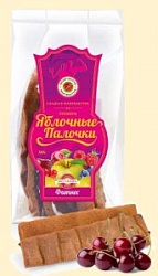 Яблочные палочки Вологодская пастила Фитнес вишня 150г