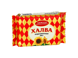 Халва Азовская кондитерская фабрика подсолнечная 350г